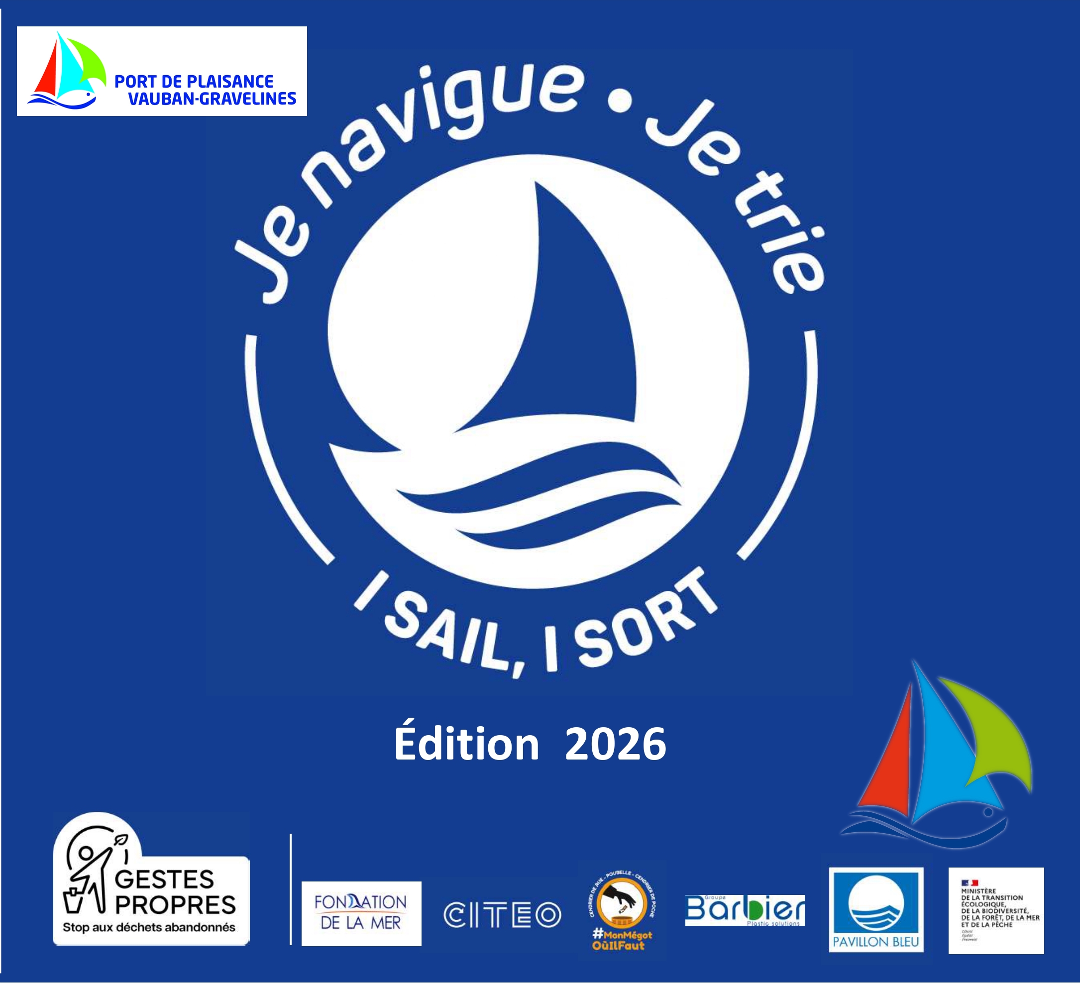 C&rsquo;est parti pour l&rsquo;opération « Je navigue je trie »