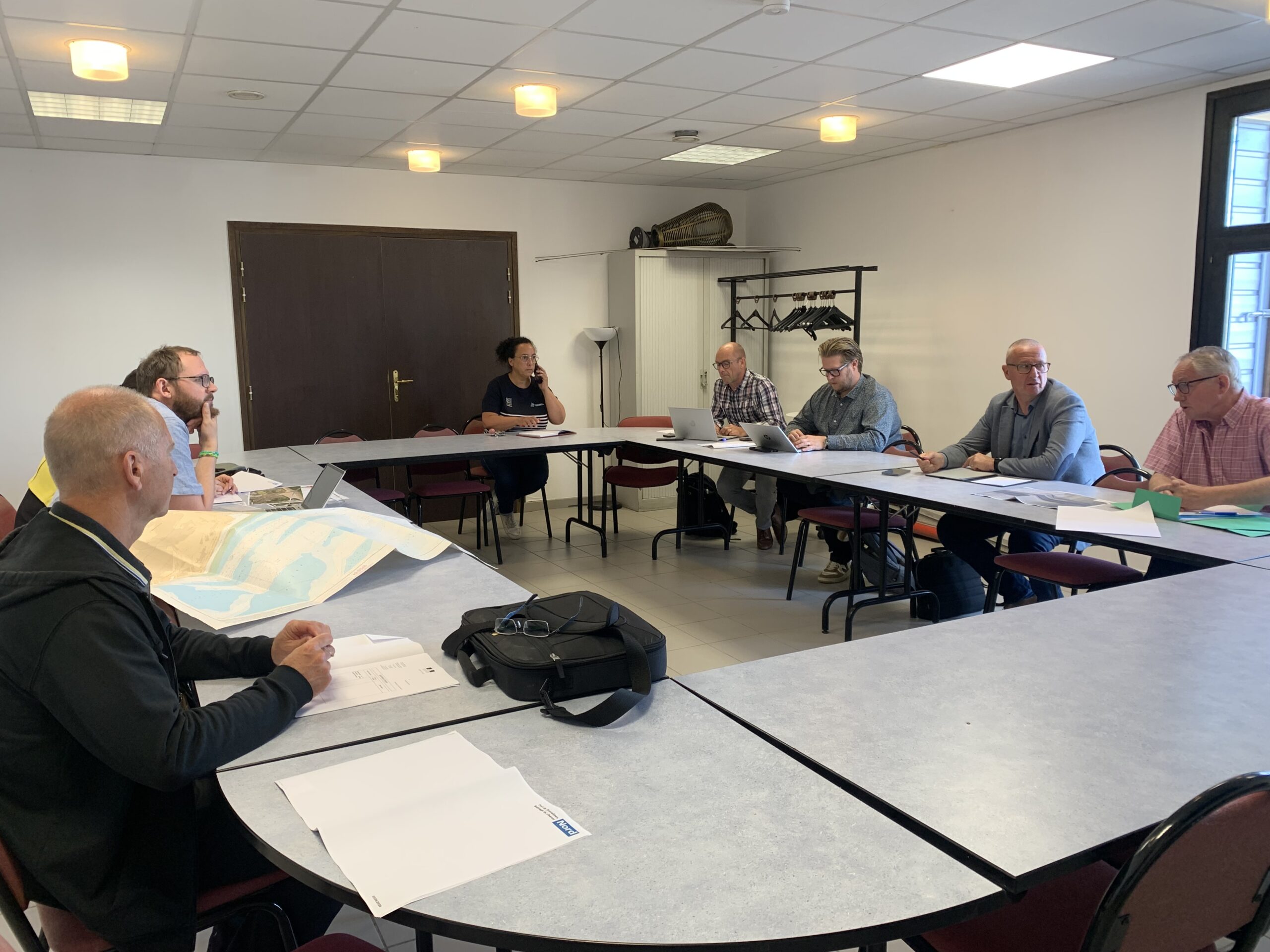Réunion avec les services phares et balises